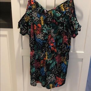 Arizona Tropical Print Romper